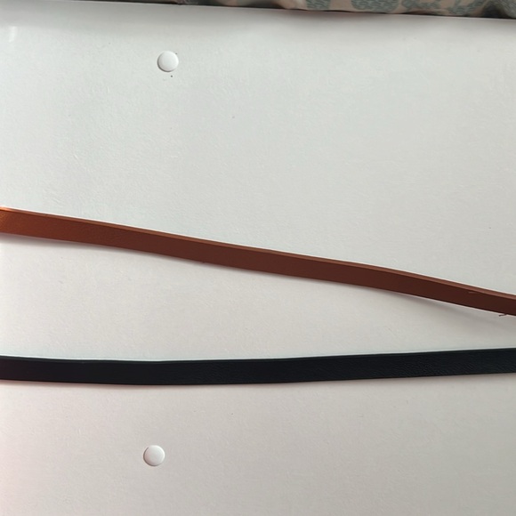 Pair of Women’s Thin Fashion Belts - Picture 3 of 3